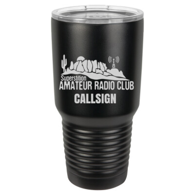32oz Tumbler with optional call sign Thumbnail