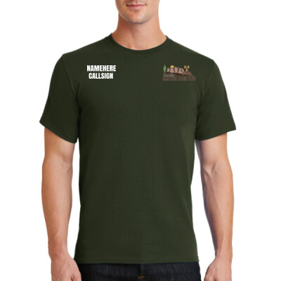 Tall T-shirt with sleeve flags Thumbnail